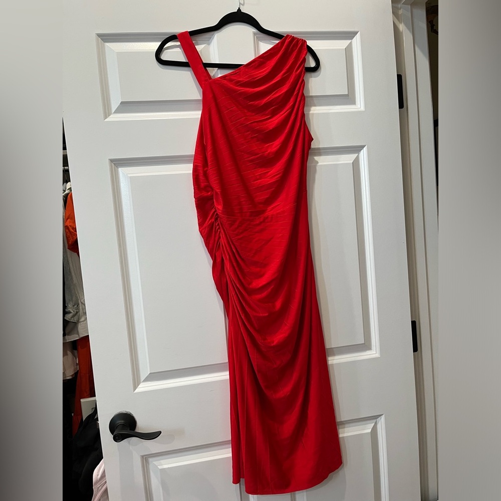 BOSS Eperla Ruched Dress - Picture 4 of 4